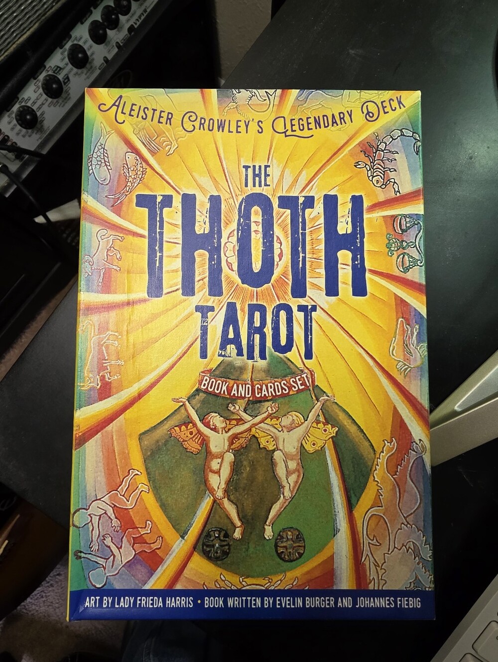 The Thoth Tarot Book and Cards Set Aleister Crowley Legendary Deck